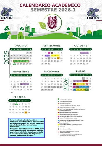 Calendario Academico 2025-2026